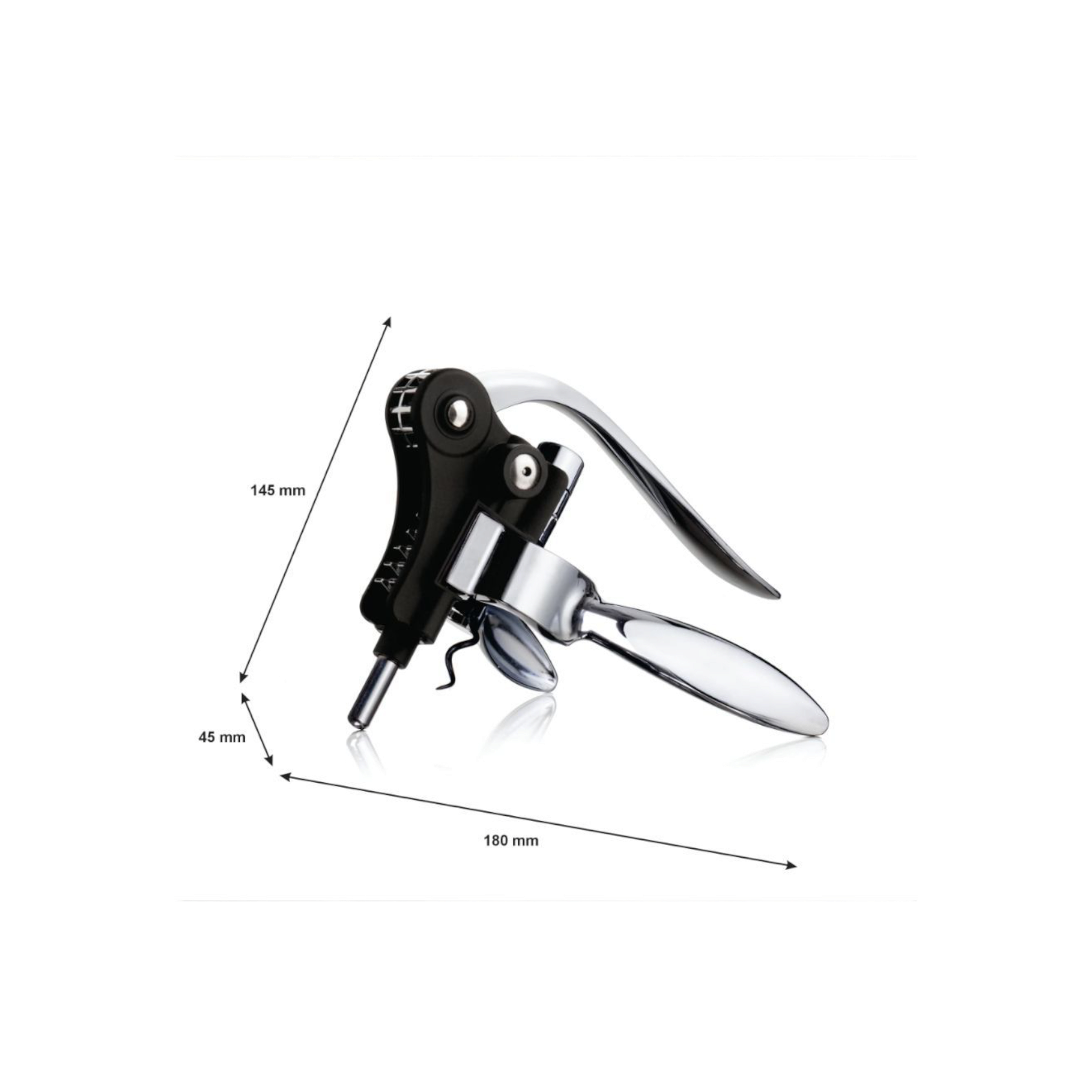 Vacu Vin Horizontal Lever Corkscrew
