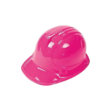 Construction Party Hat Soft PVC Plastic