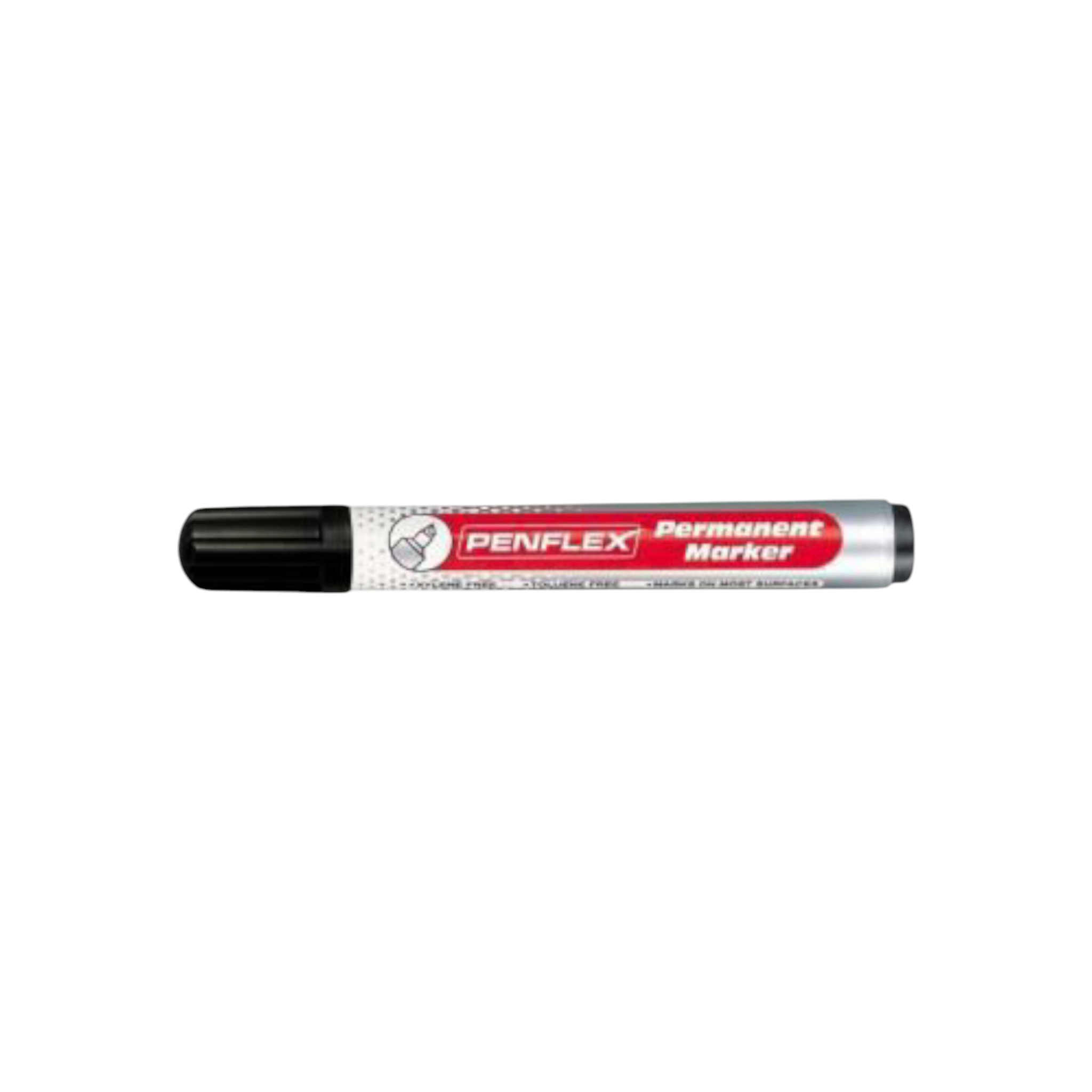 Penflex Permanent Bullet Marker Black 13.5cm