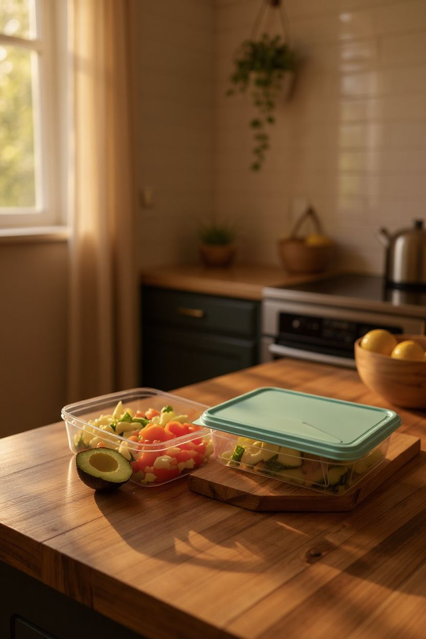 Nu Ware Madrid Storage Box Shallow 1.4Ltr 22x15x7cm