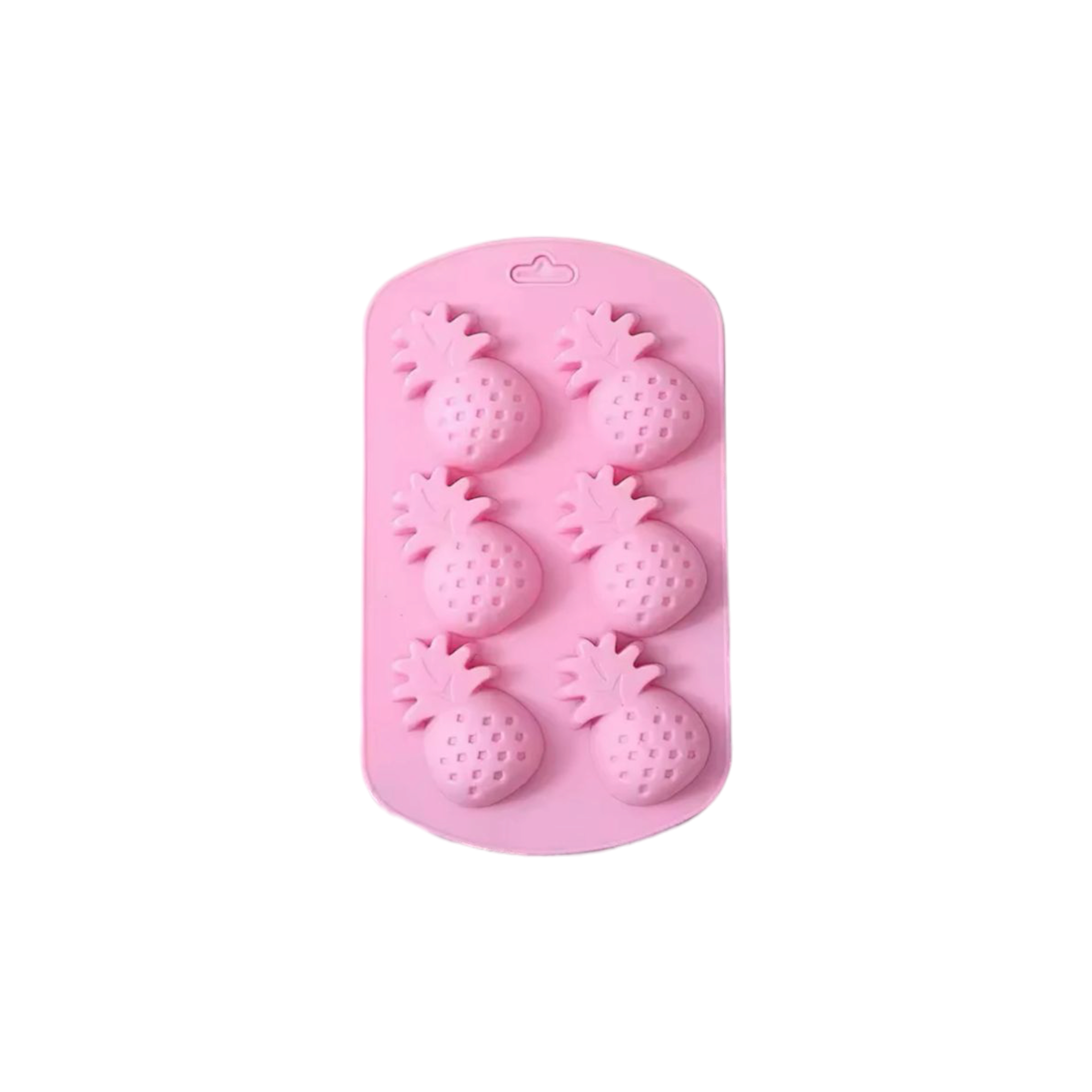 Silicone Ice Tray Pineapple Mould 6-Cavity