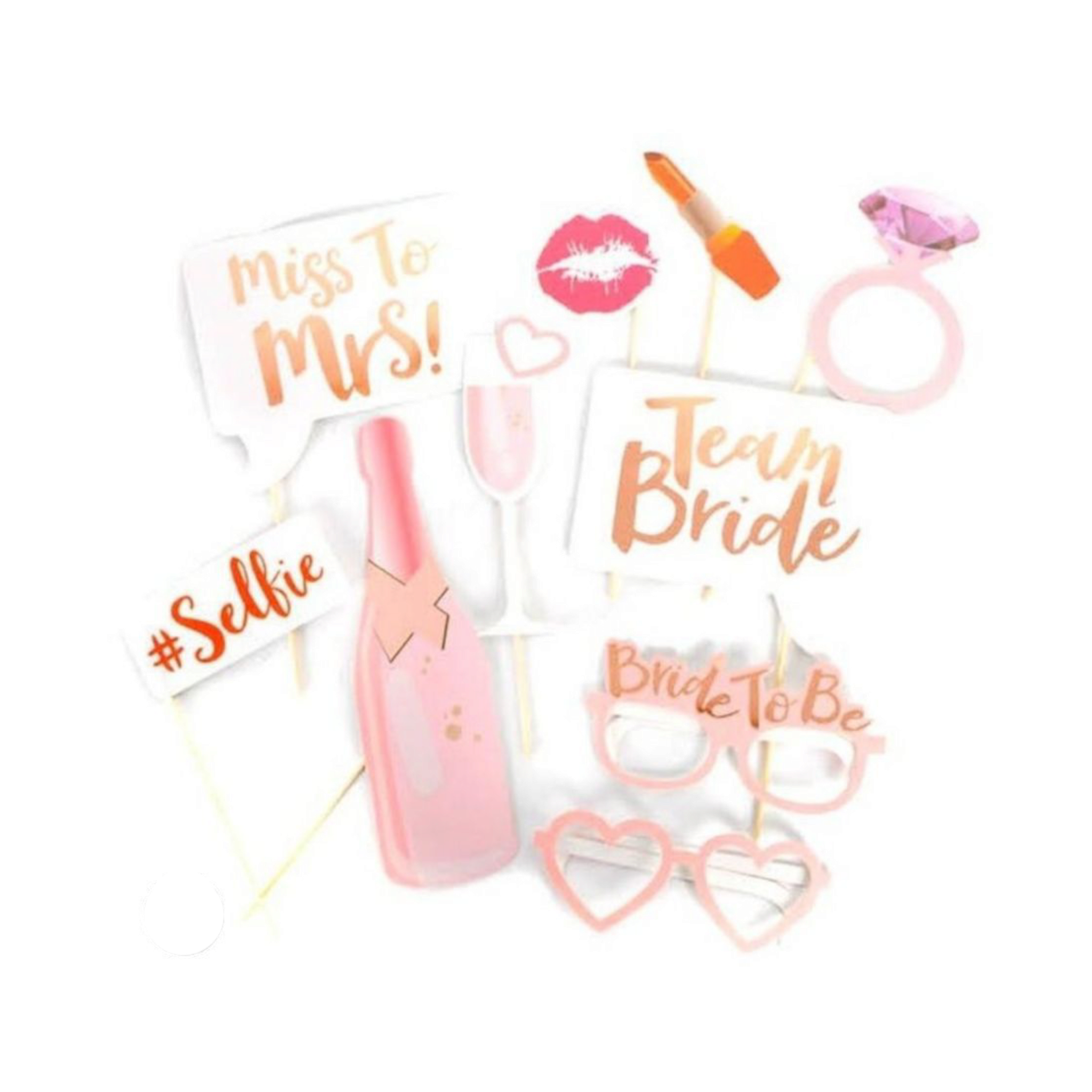 Photo Pops Team Bride 10pcs