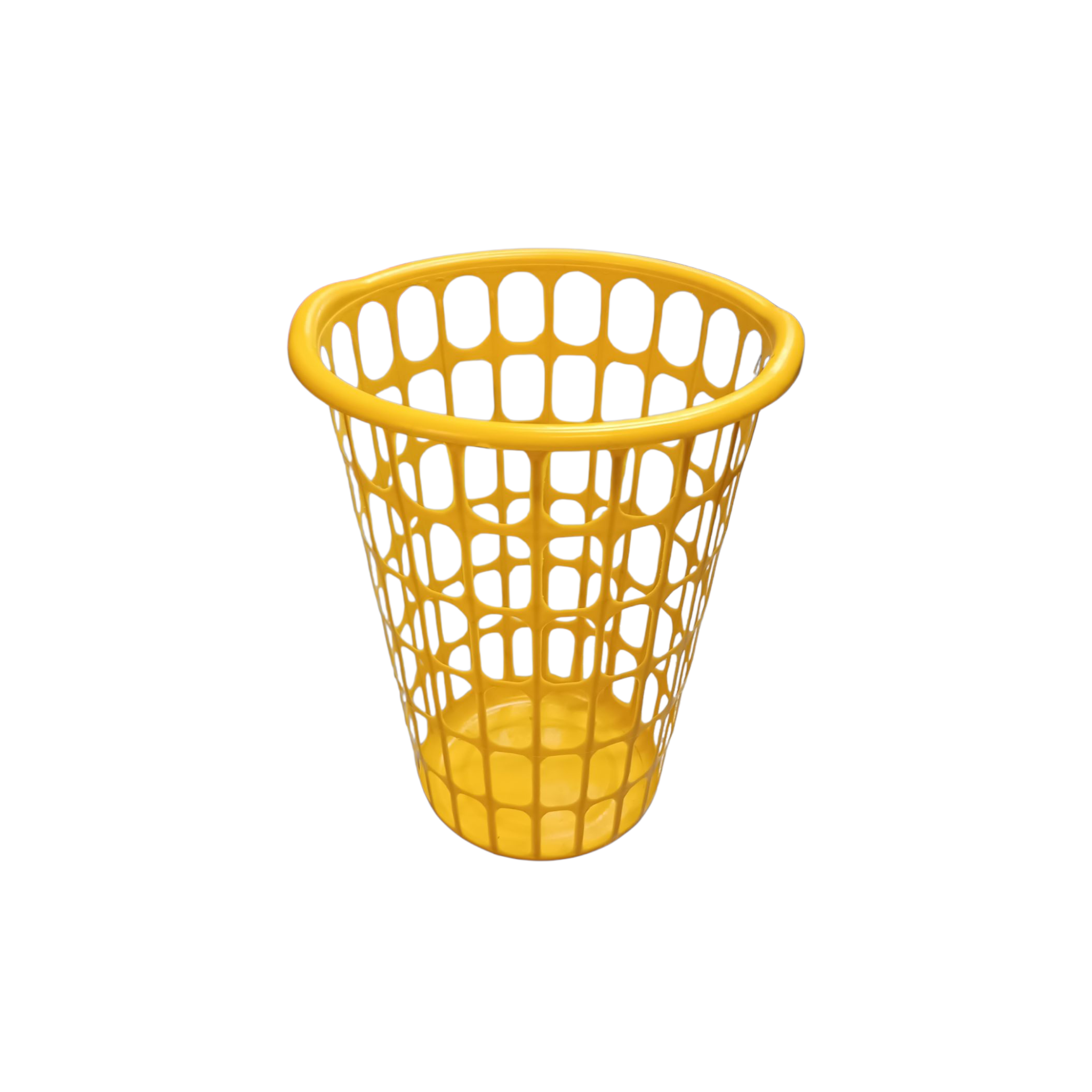 Nu Ware Laundry Basket Tall  Slotted Linen Bin Virgin