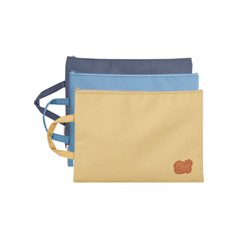 Deli A4 Zip Folder Bag with Carry Handle 1pc