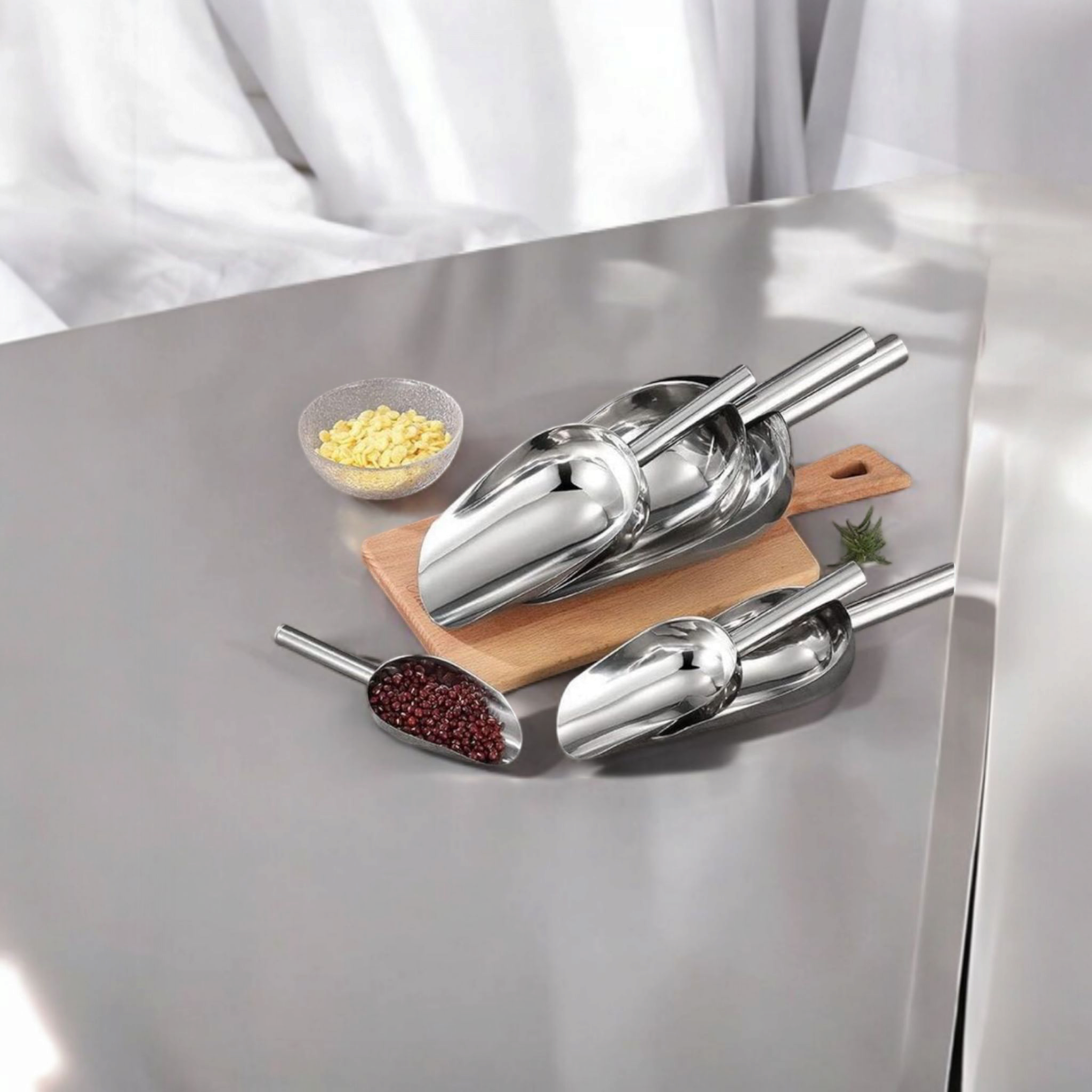 Stainless Steel Multifunctional Scoop Medium 24x10cm 00297 Gii