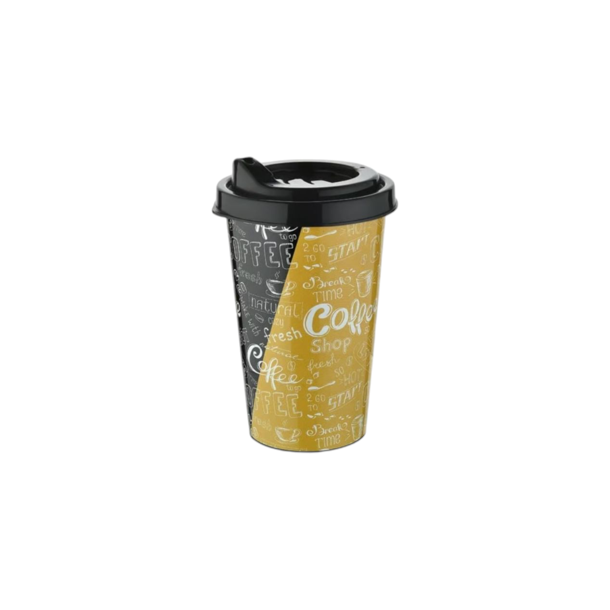 Tuffex Plastic Coffee Cup To Go 400ml