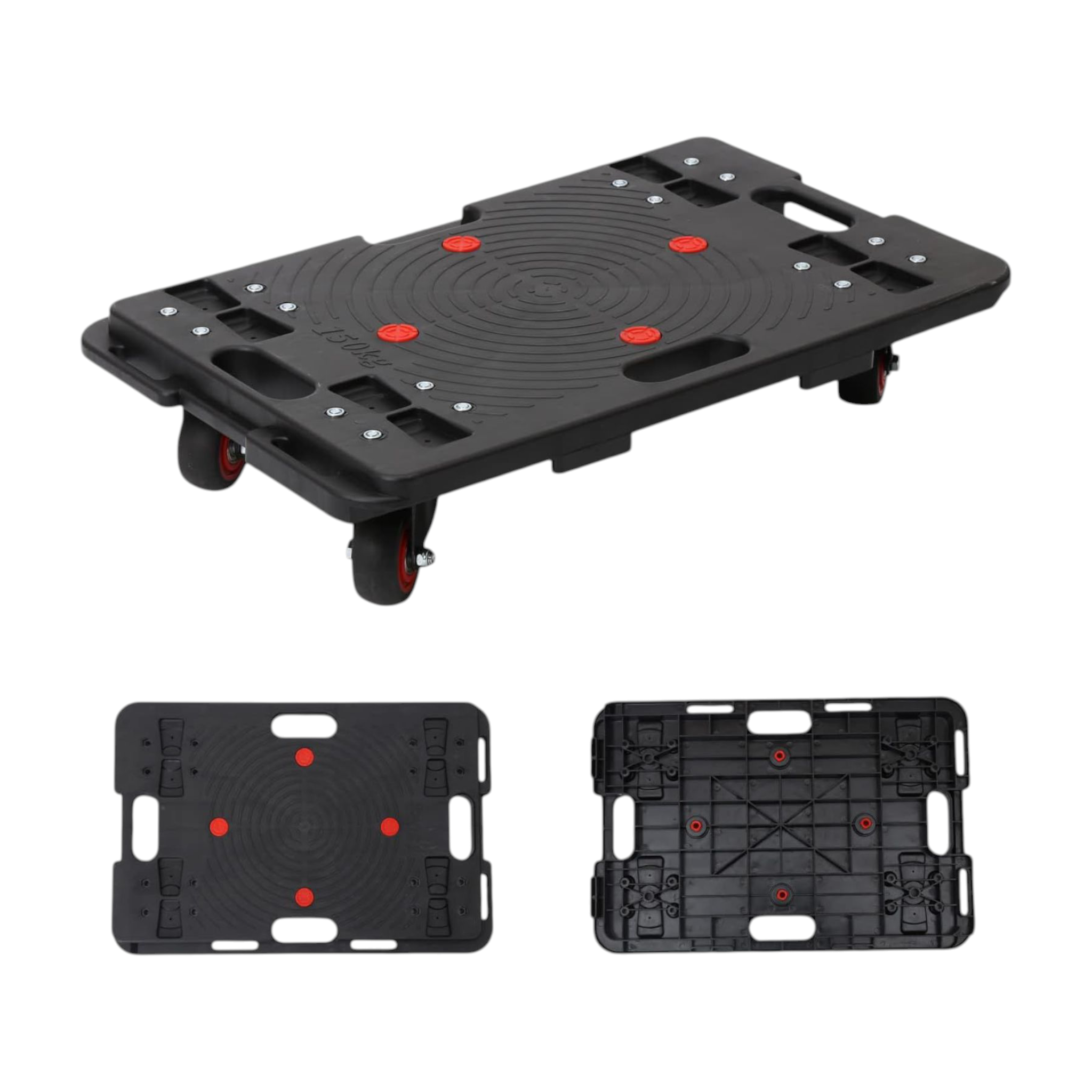 Dolly Trolley 600x400mm 150kg Plastic