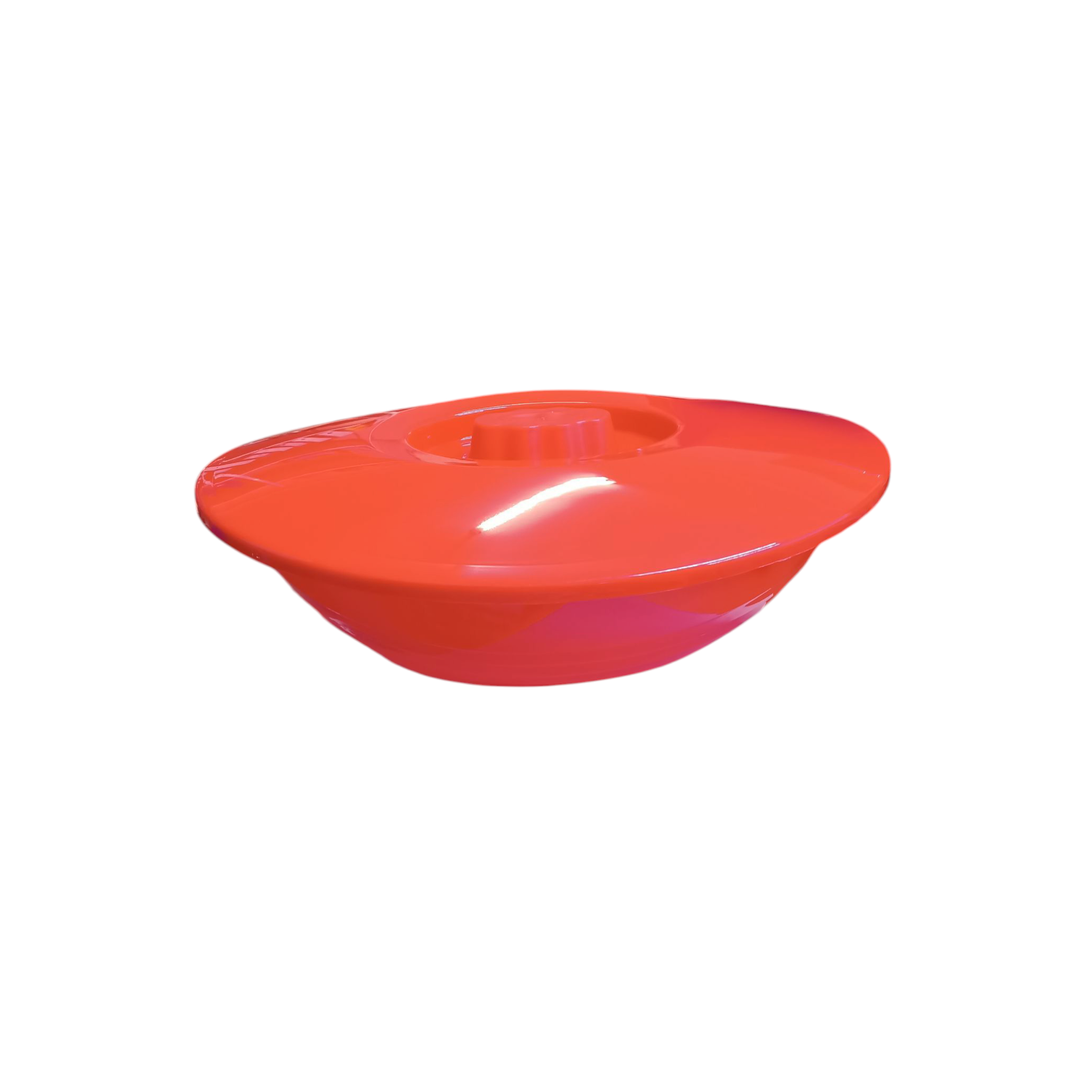 Plastic Oval Nu Salad Bowl Small with Lid Ep 44x14cm