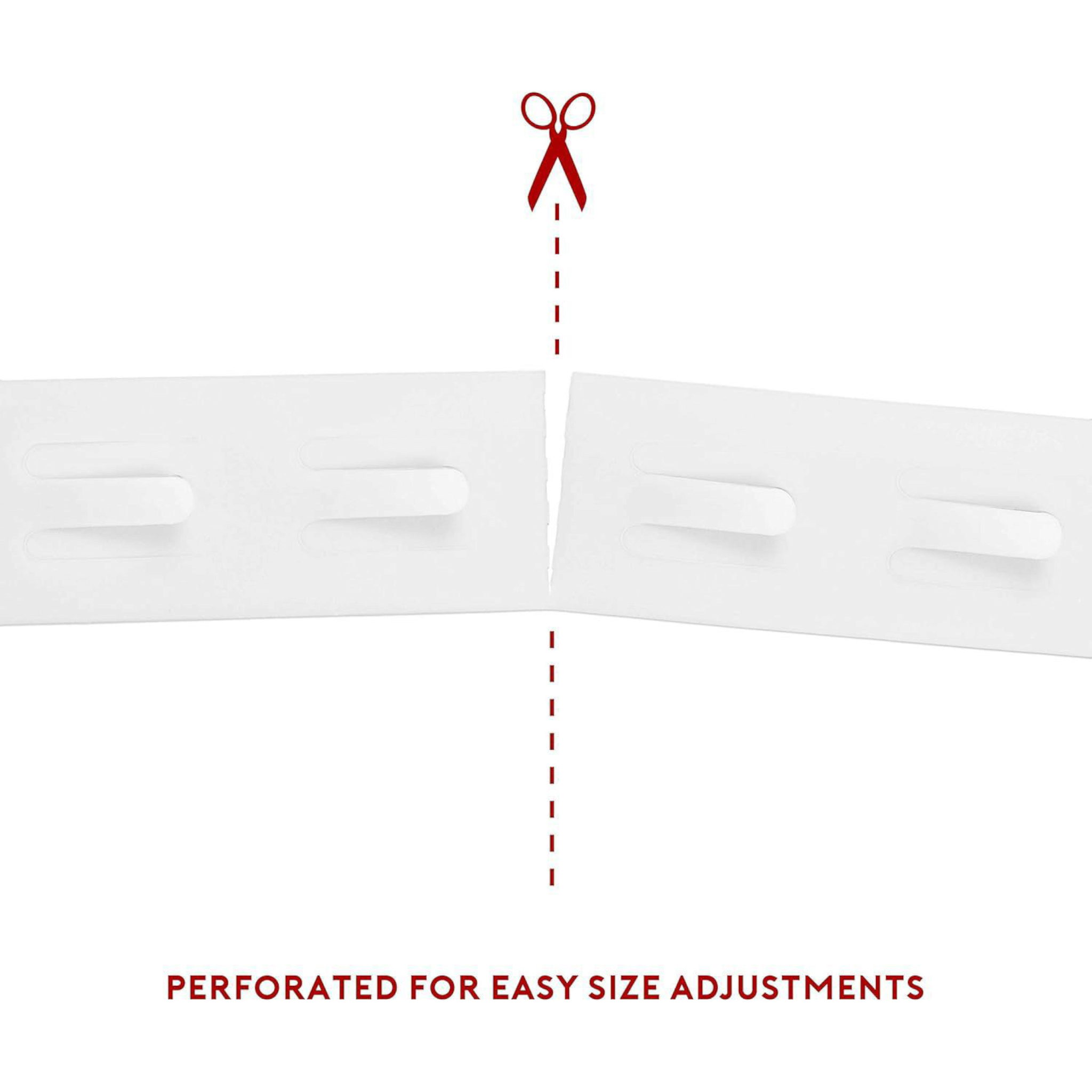 Supermarket Display Merchandising Strips 3x63cm Plastic 1pc