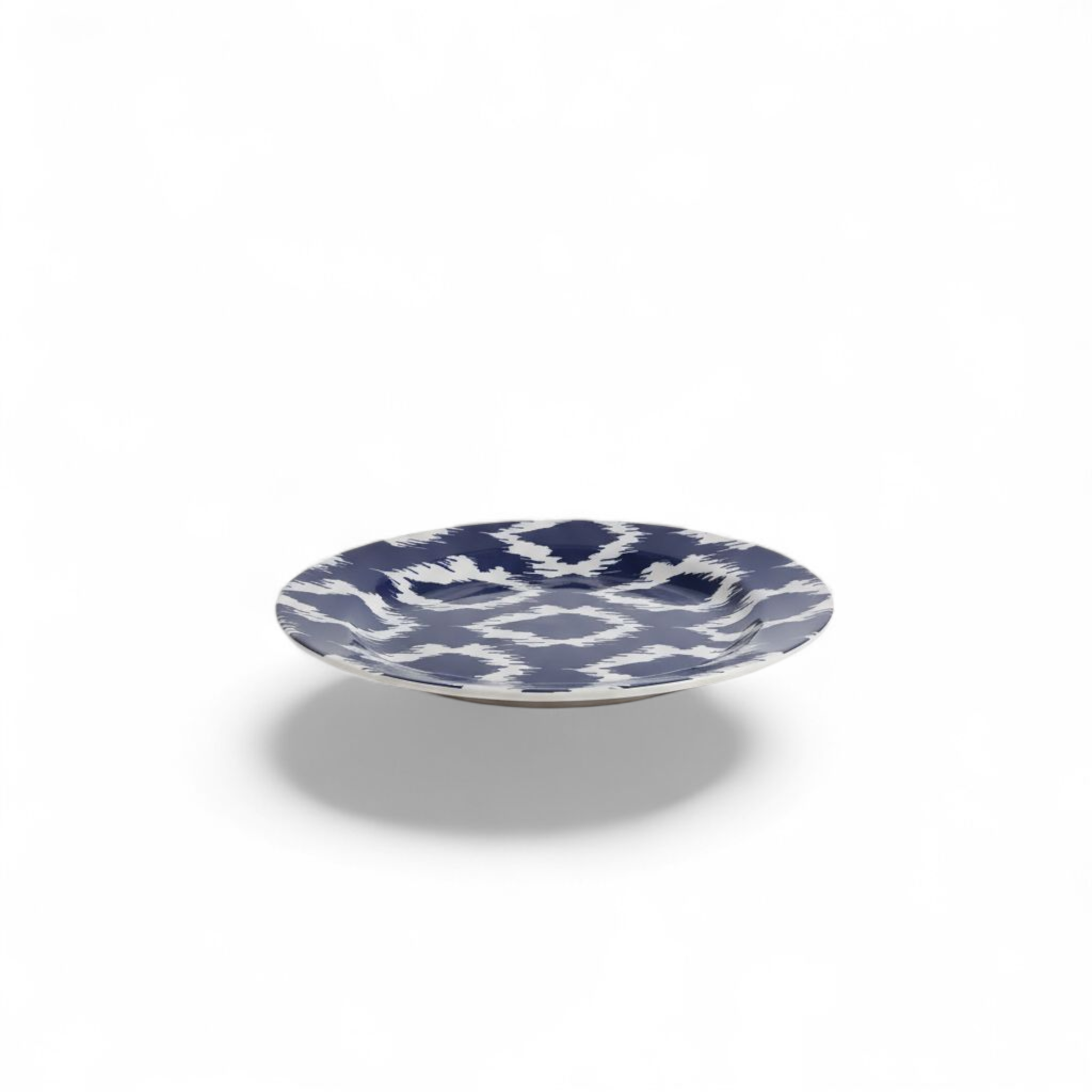 Melamine Side Plate Navy Wild 202mmx17mm