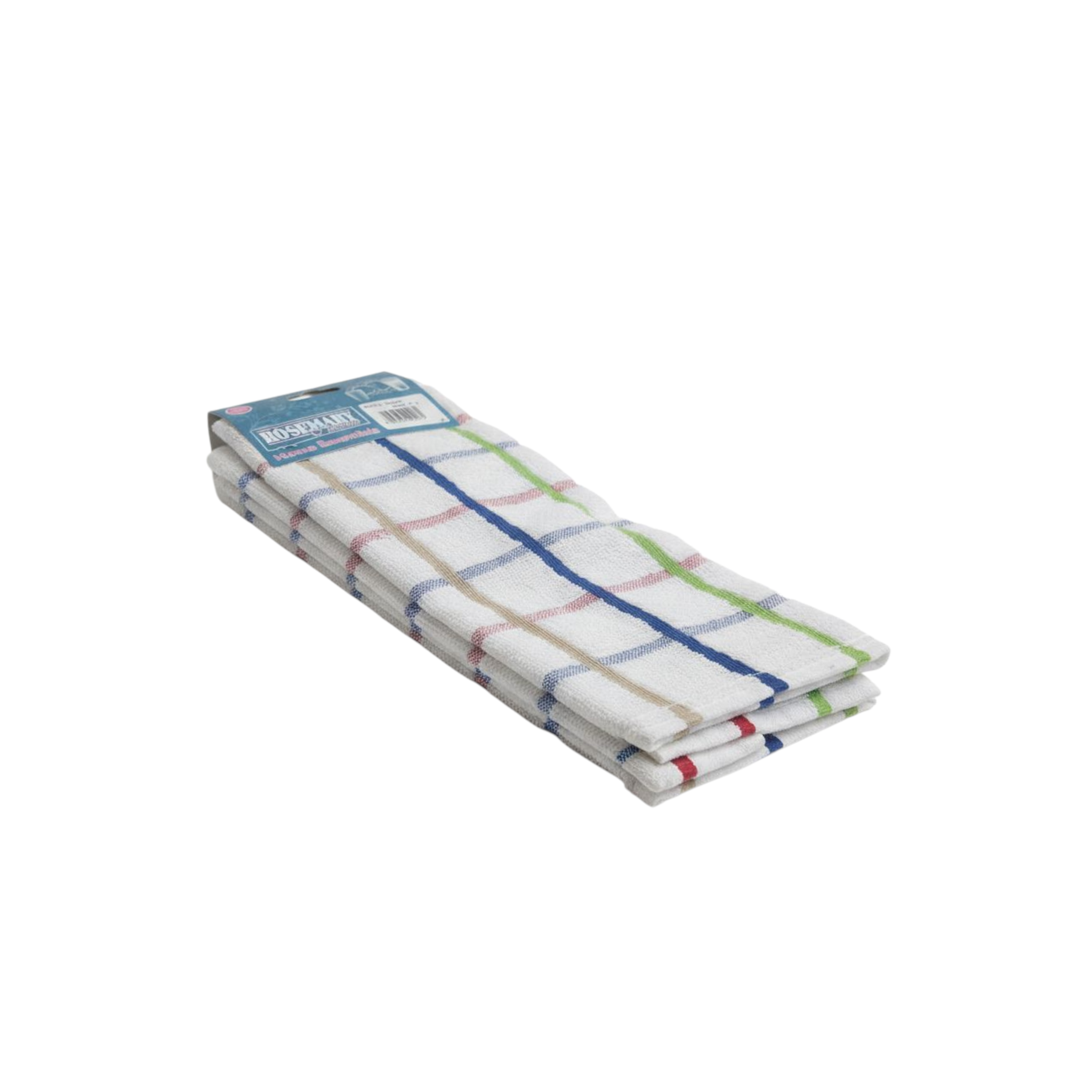 Dish Cloth Swab multi Check Terry 35x35 2pcs