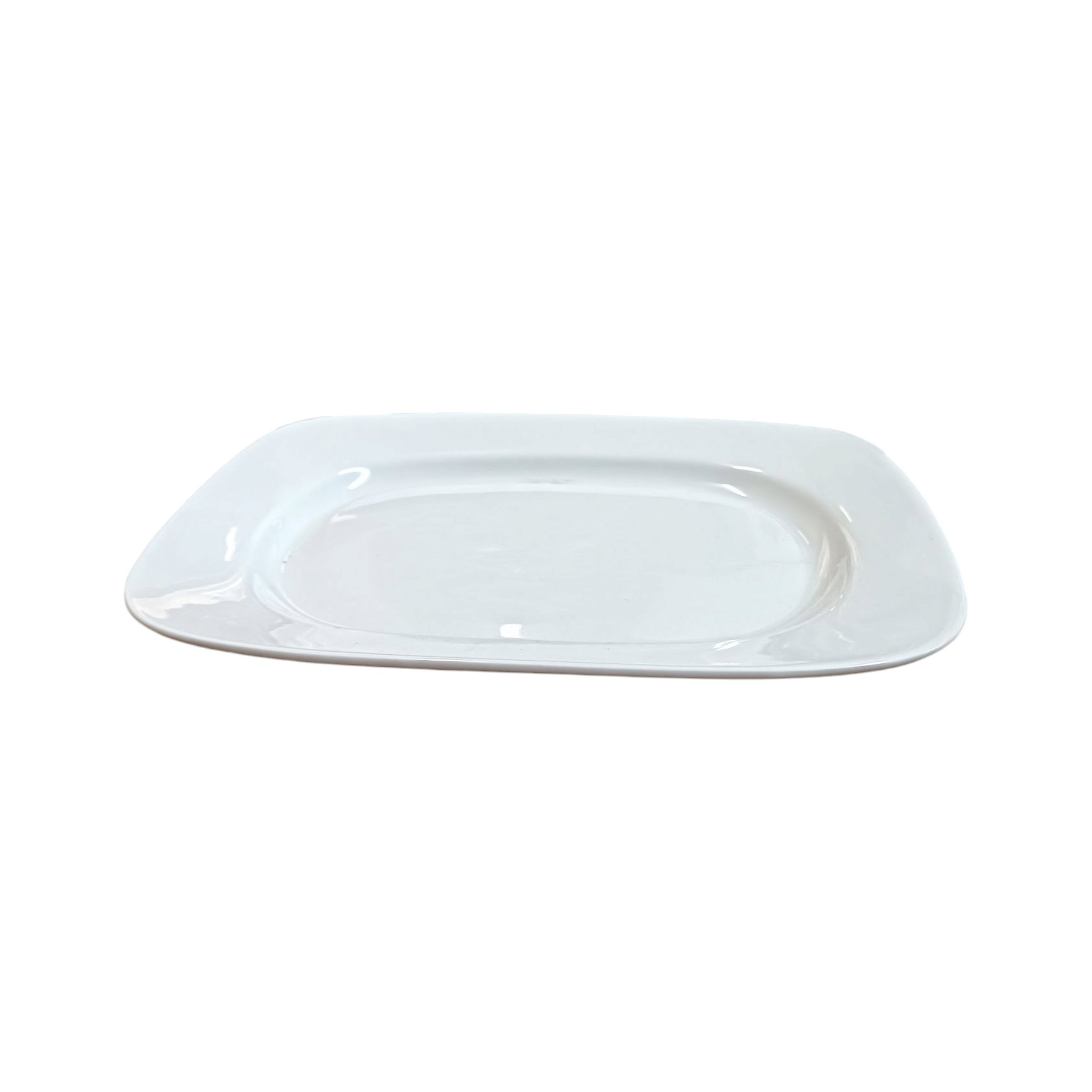 Ceramic White Rectangle Plate 38.5x29x3.5cm