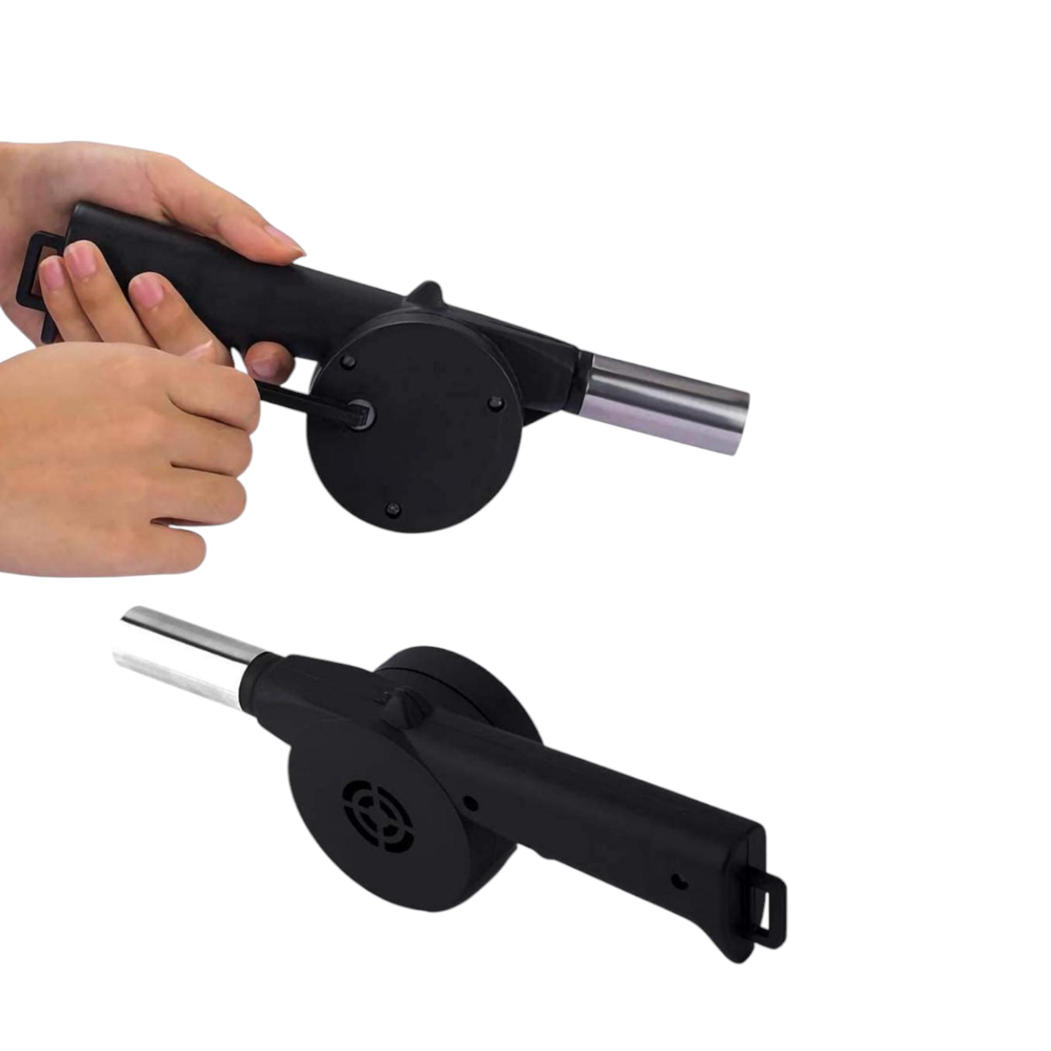 BBQ Hand Crank Fire Air Blower
