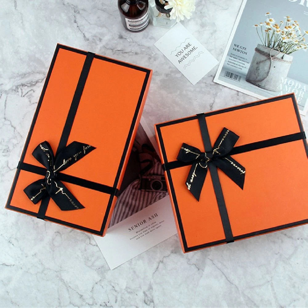 Nested Luxury Bow Gift Box 3pc Set