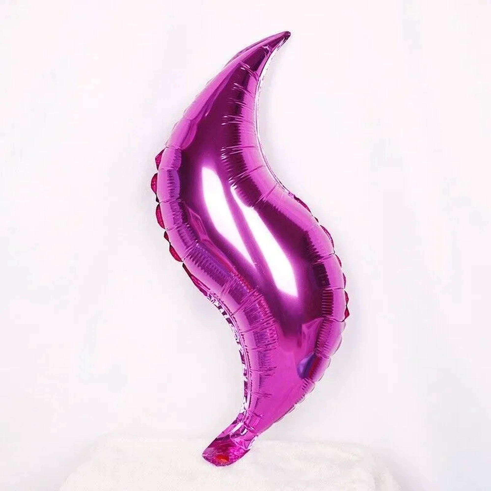 Foil Balloon 30inch Wave Flame Mermaid S-Shaped 1pc