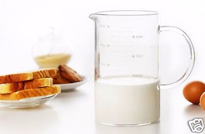 Borisilicate 1L Measurment Jug with Glass Lid GL1940