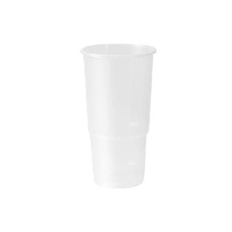 360ml Plastic Frosted Clear Cup 50pack