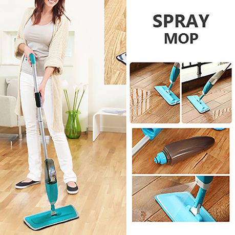 Microfiber Sprayer Mop 1.27m