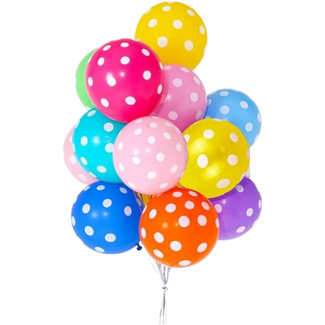 Polkadot Balloons 12inch 2.8g 10pcs
