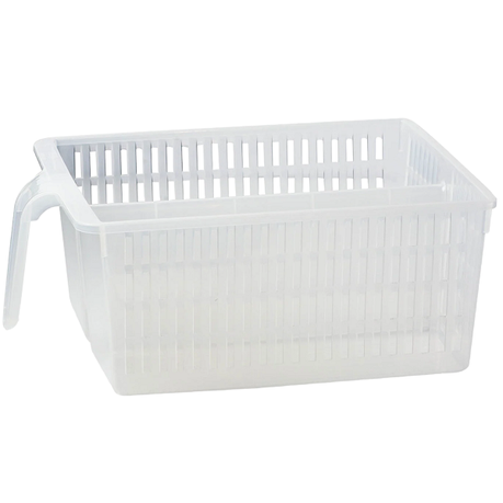 Regent Plastic Fridge and Pantry Deep Basket with Horizonta Divider