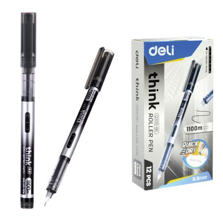 Deli Ball Point pen Mini Tip 0.7mm Blue Q300-BK 1pc