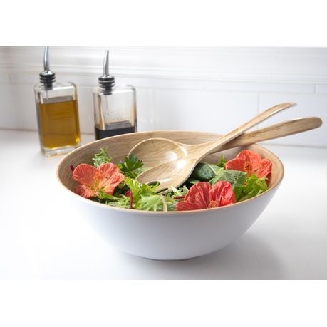 Home Classix Mealmine Salad Bowl Netural Nature 28x28x12.8cm 20850