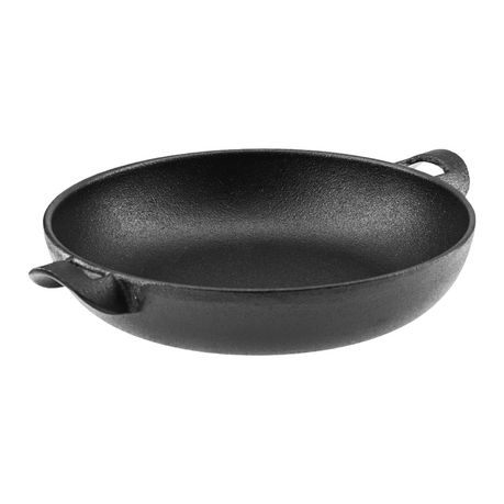 Regent Cookware Cast Iron Frying Pan with 2 Handle 30930