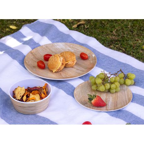 Home Classix Melamine Side Plate 200mm netural Nature 20864