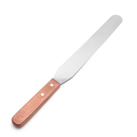 Spatula 20cm Straight with Wooden Handle