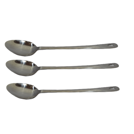 Seving Spoon Solid 34cm with Long handle and Hole Z739