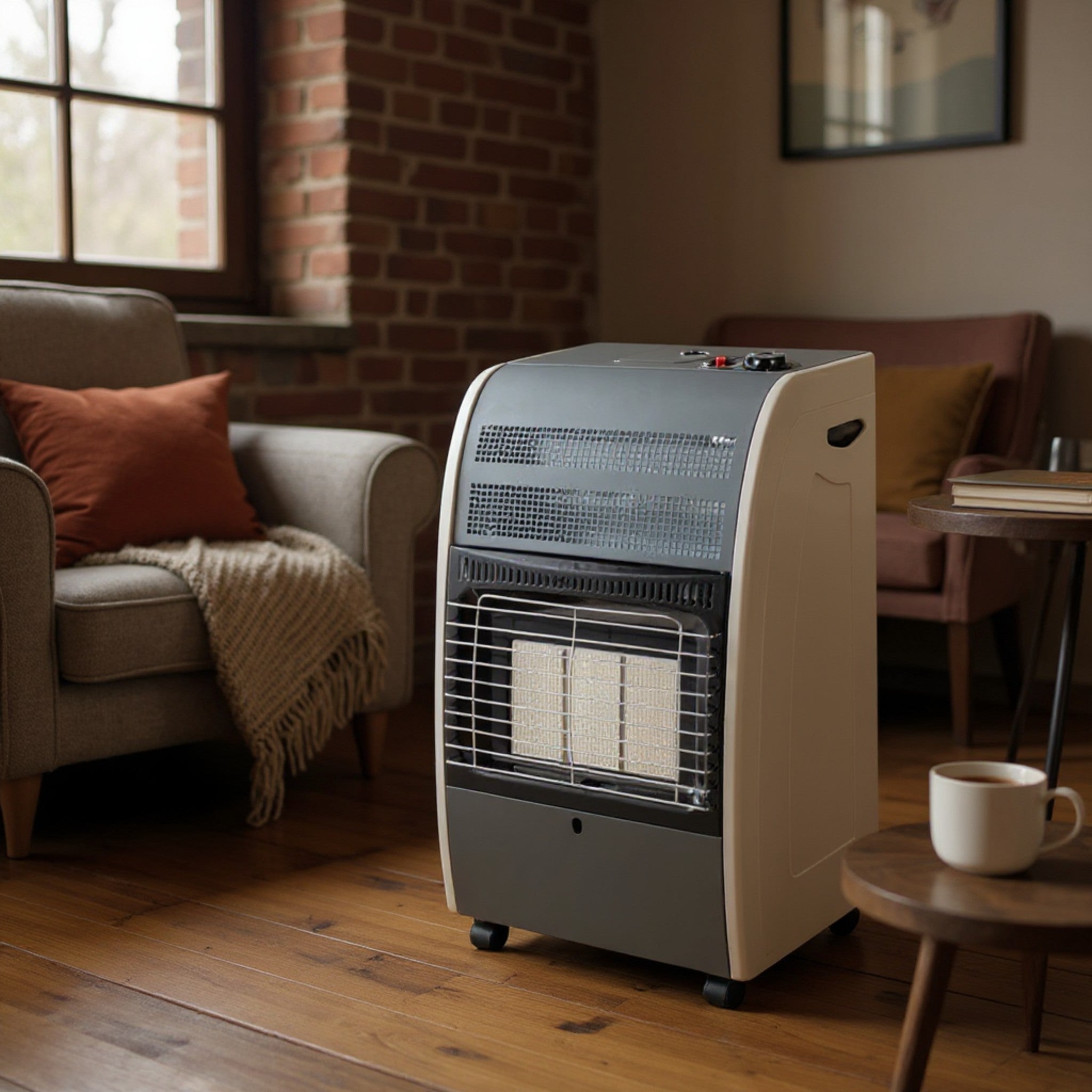 Elba Gas Heater Rollabout