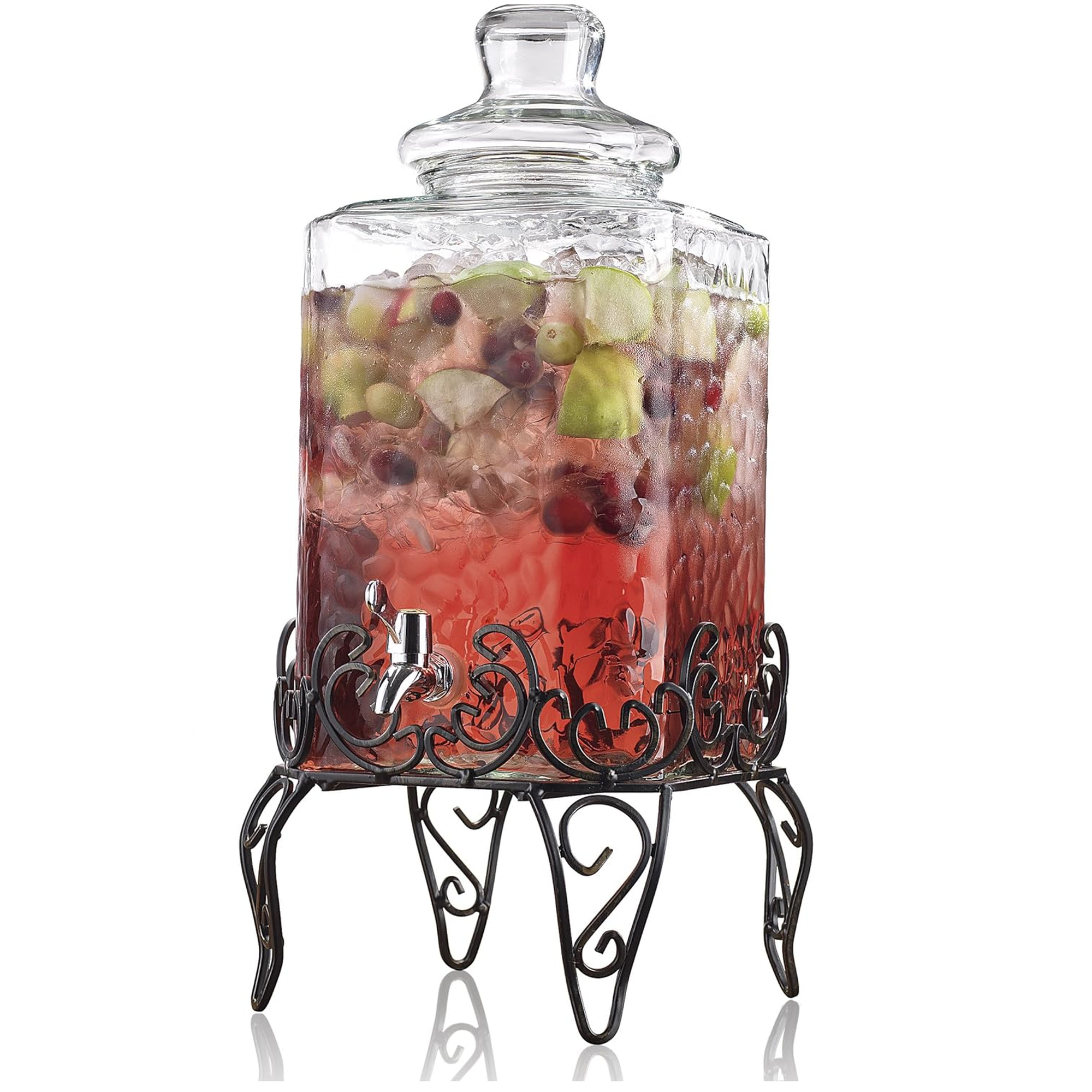 Beverage Dispenser Glass with Stand 541