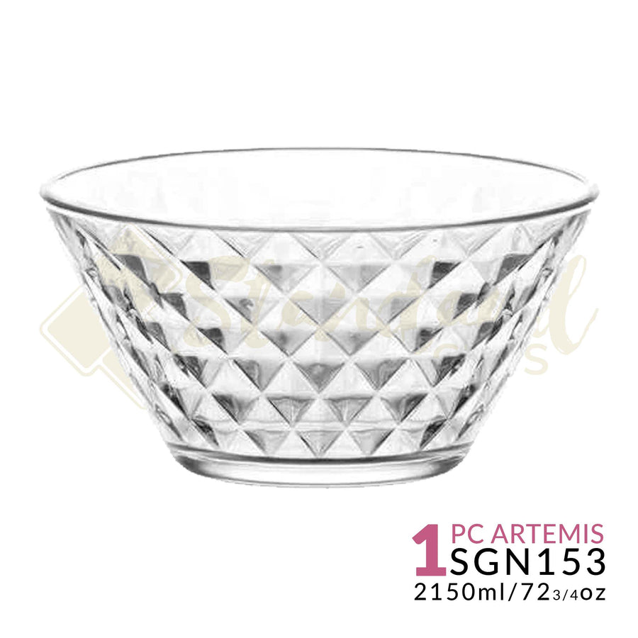 Artemis Glass Salad Bowl 2150ml SGN153