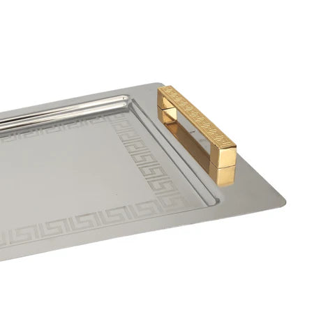 Serving Tray Versace Gold Handle SGN2103