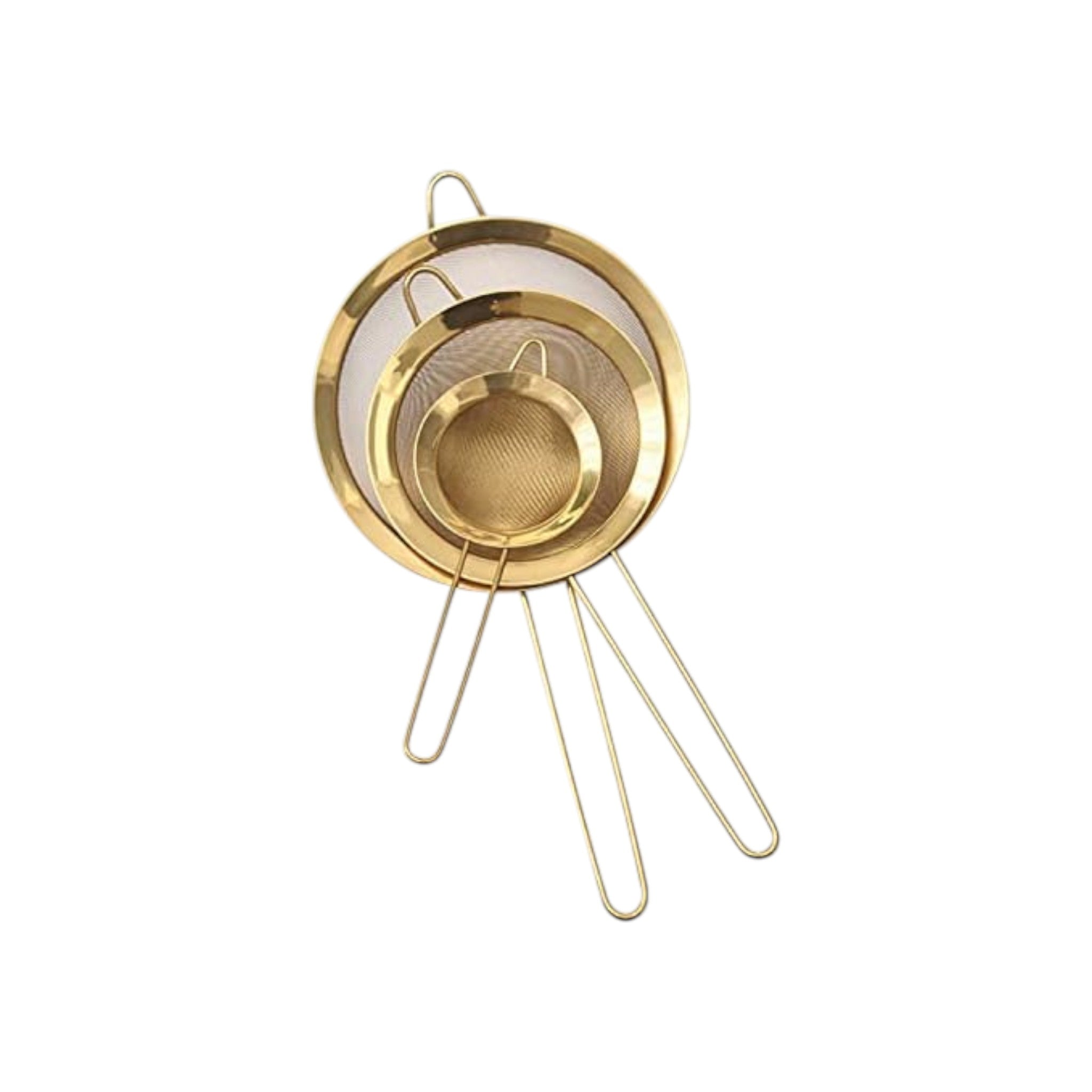 Stainless Steel Fine Mesh Sieve 3pcs