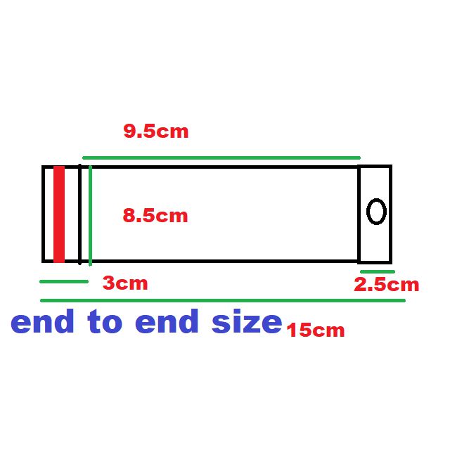 Polyprop Cellophane Selfseal Bags 8.5x15cm Punch Hanging Hole 100pack