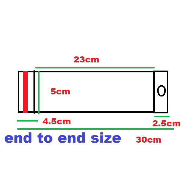 Polyprop Cellophane Selfseal Bags 5x30cm Punch Hanging Hole 100pack