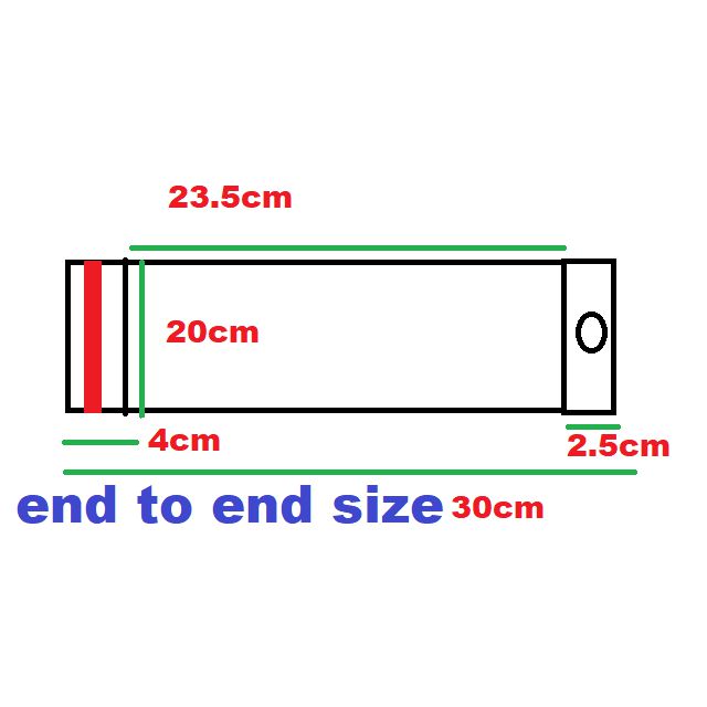 Polyprop Cellophane Selfseal Bags 20x30cm Punch Hanging Hole 100pack