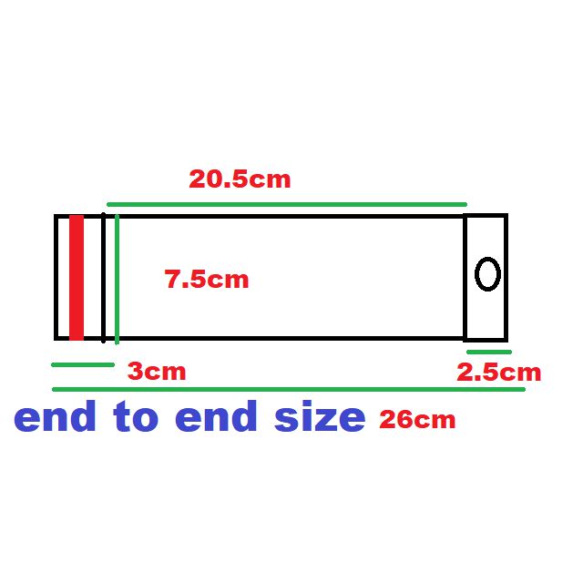 Polyprop Cellophane Selfseal Bags 7.5x26cm Punch Hanging Hole 100pack