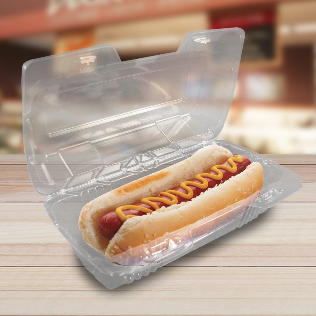 Zibo Hot Dog Clamshell Rectangular Oval Folding T563