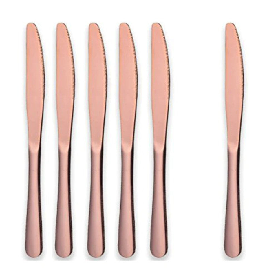 Knifes Teardrop Rose Gold Stainless Steel CT698-6