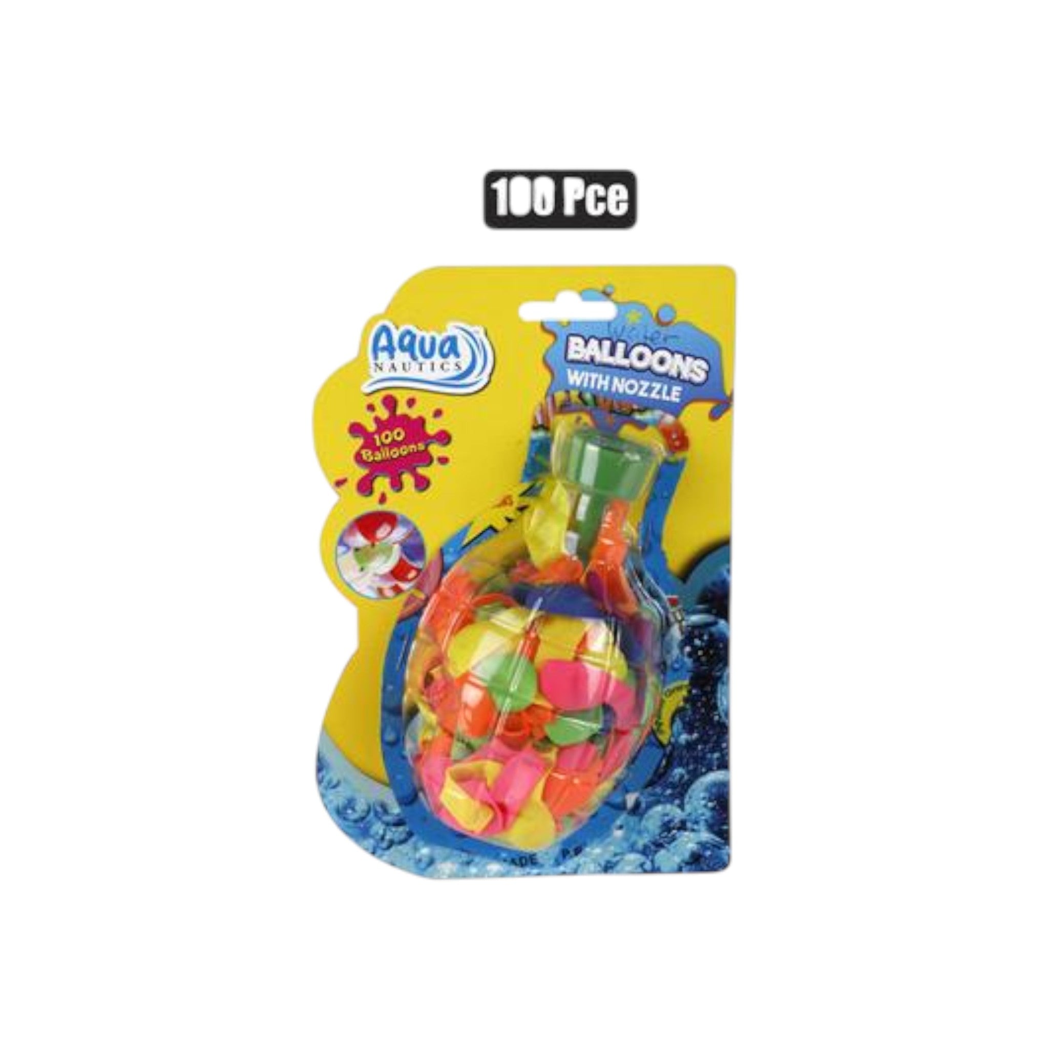 Water Balloons with Nozzle 100pcs