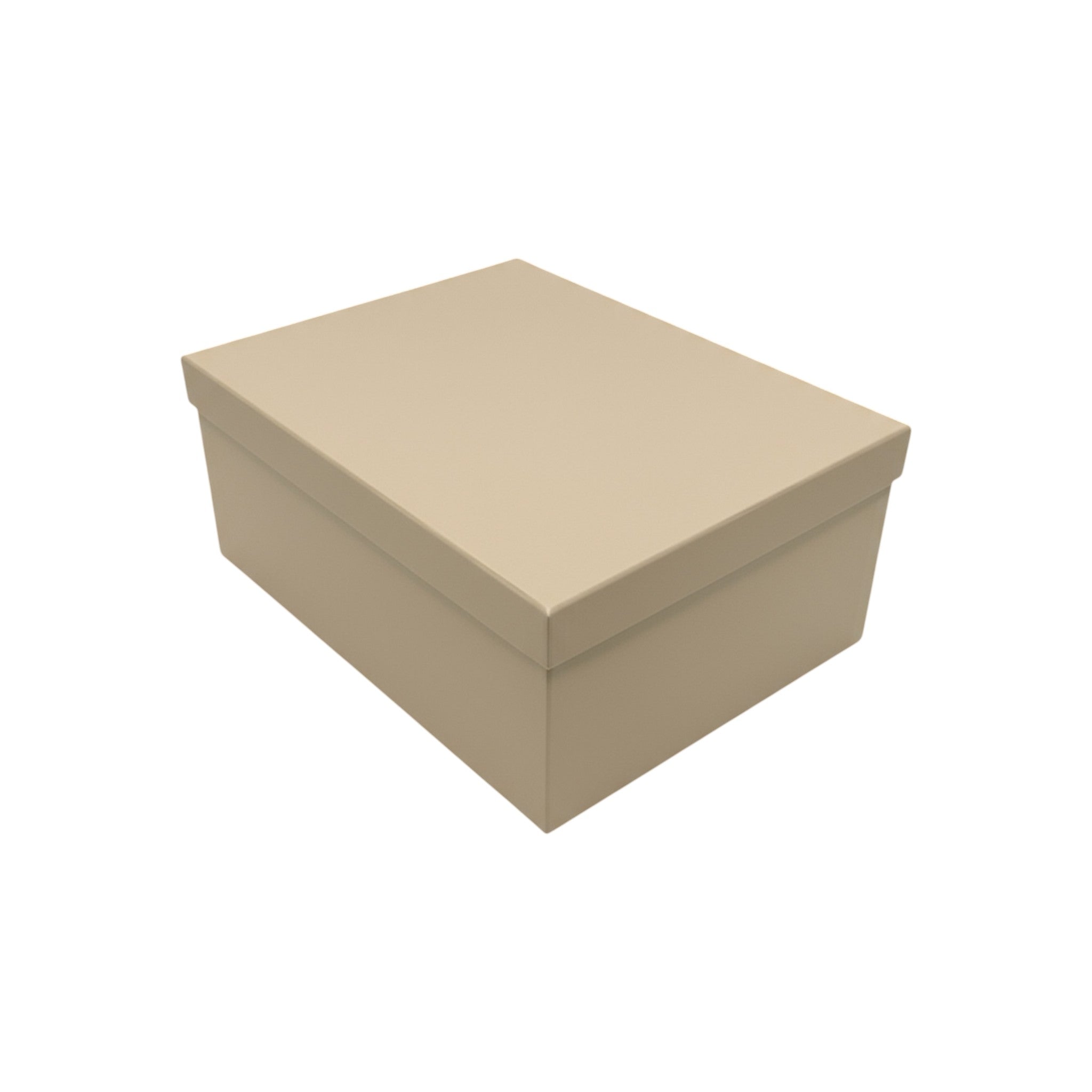 Gift Box Sturdy Hardboard Plain Solid Color 23x19.3x7.7cm