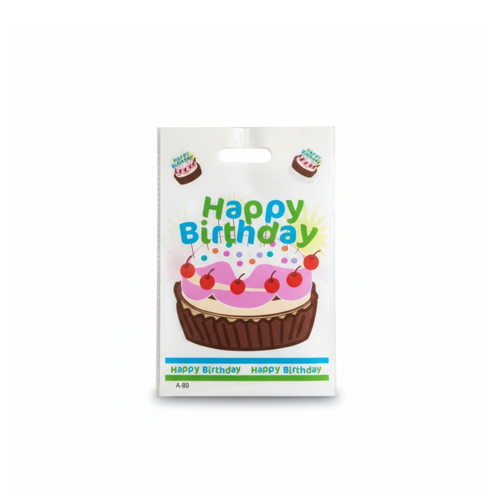 Happy Birthday Party Favor Loot Bags 16x25cm 10pcs