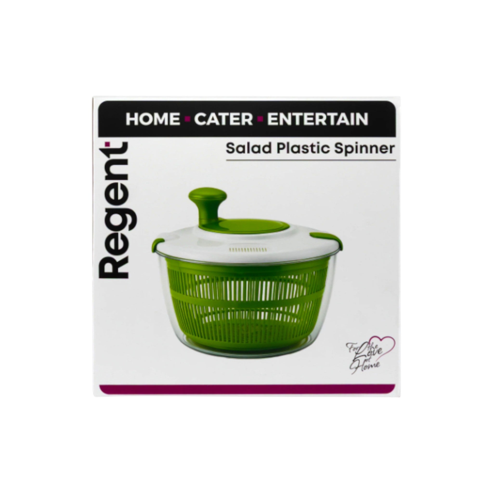 Regent Salad Spinner Plastic Green