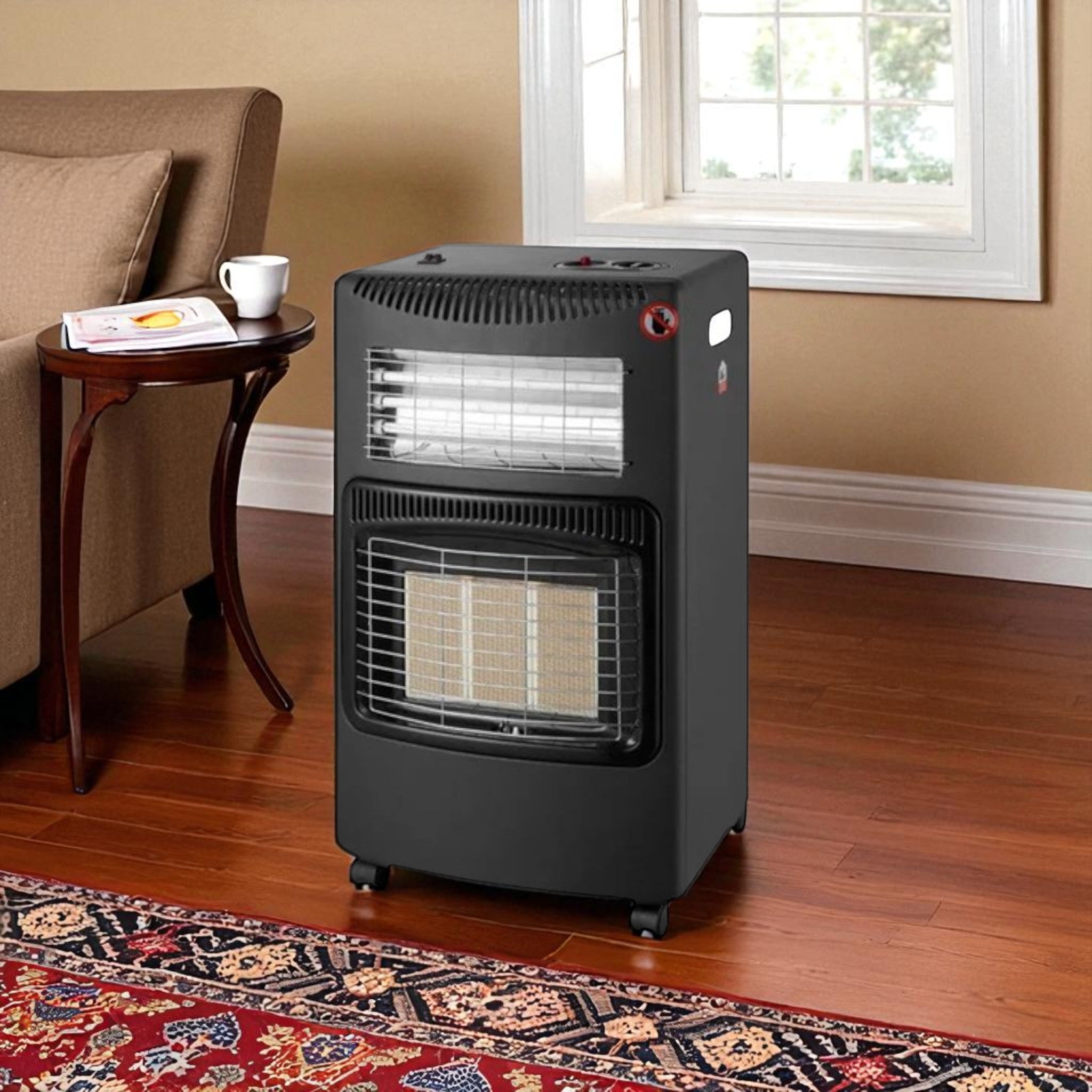 Elba Gas Heater Rollabout