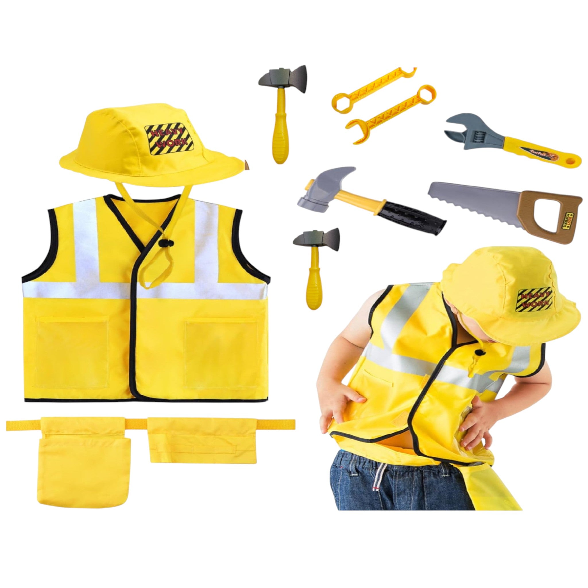 Le Sheng Kids Engineer Construction Costume