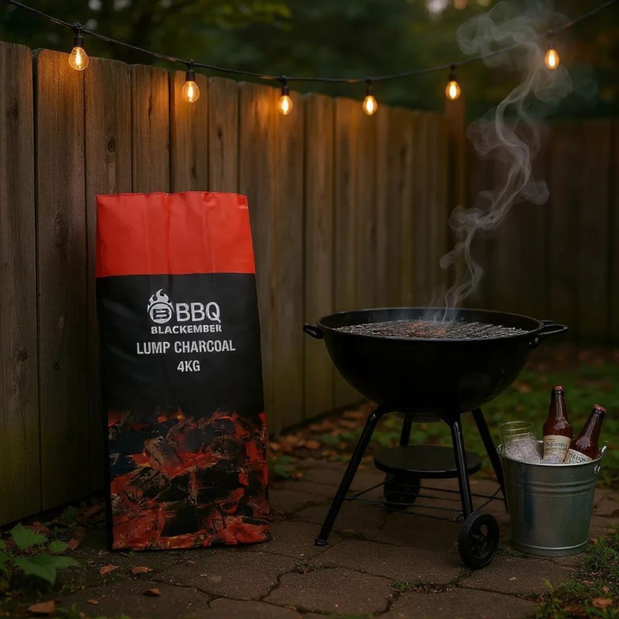 Charcoal Paper Kraft Bag 4kg