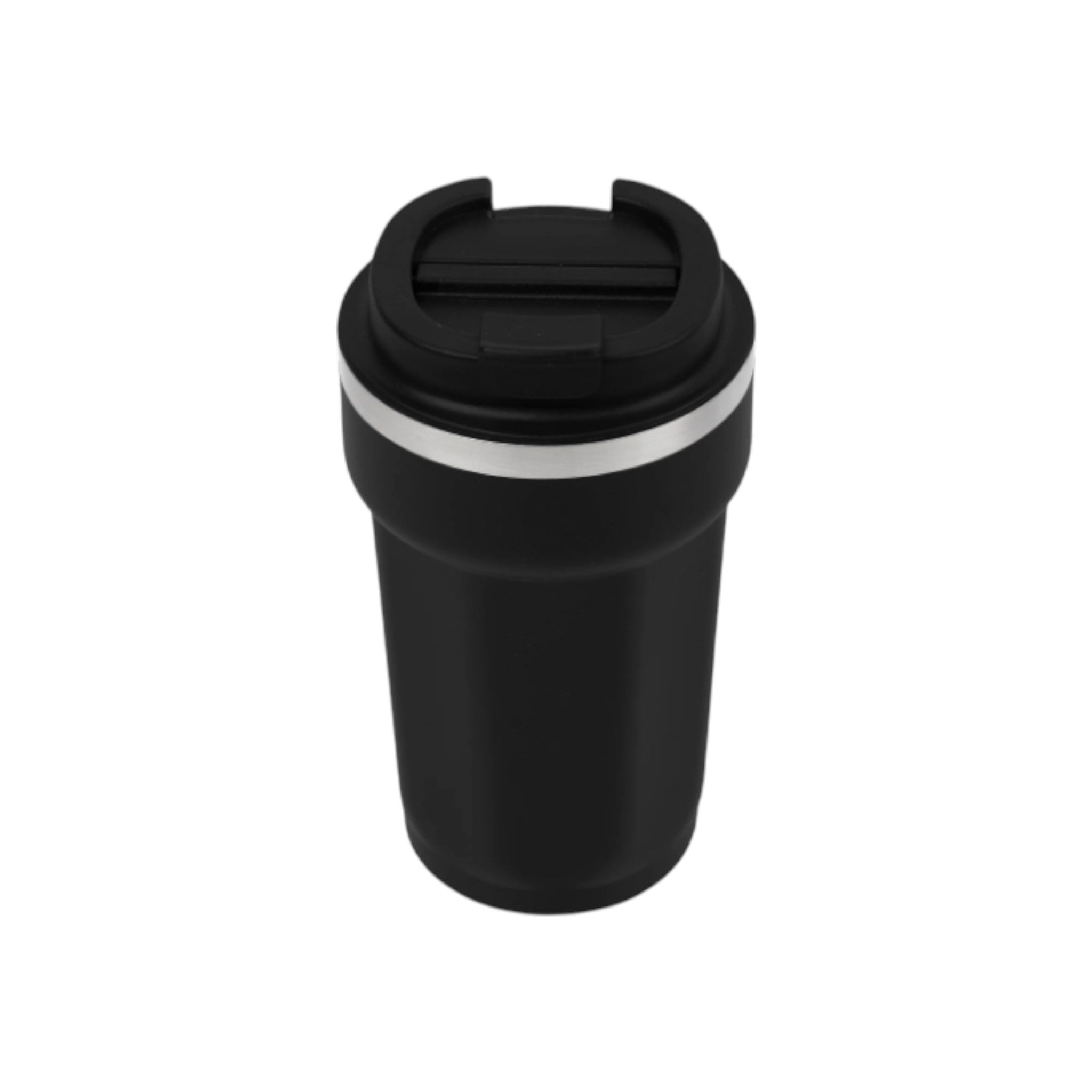 Regent Double Wall Stainless Steel Travel Mug Black 510ml