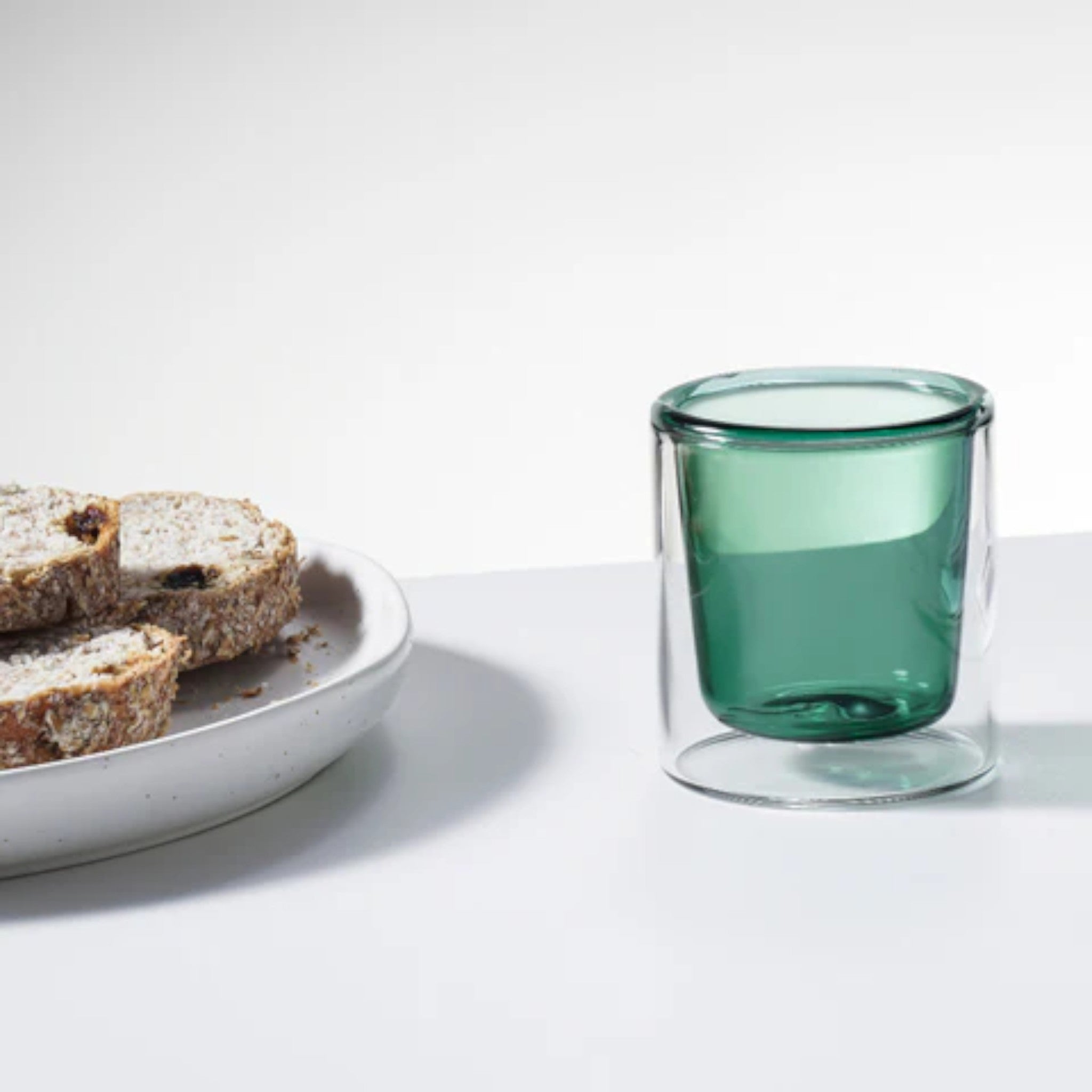 Borosilicate Double Wall Glass Cup 50ml 2pc Set